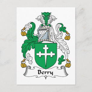 Berry Family Crest Briefkaart