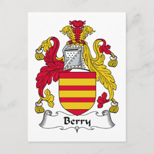 Berry Family Crest Briefkaart