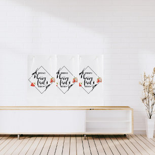 Berry First 1e verjaardag Aardbei Modern Klein Cadeauzakje