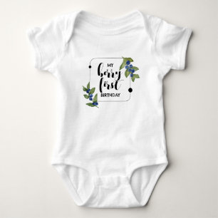 Berry First   1e verjaardag   Blueberry Modern GOH Romper