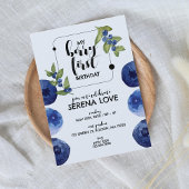 Berry First | 1e verjaardag | bosbes | Blauw Kaart