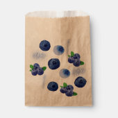 Berry First | 1e verjaardag | bosbes | Patroon Bedankzakje (Voorkant)