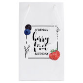 Berry First | 1e verjaardag | Gemengde bessen | Mi Klein Cadeauzakje (Achterkant)