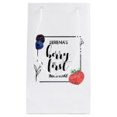 Berry First | 1e verjaardag | Gemengde bessen | Mi Klein Cadeauzakje (Voorkant)