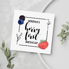 Berry First | 1e verjaardag | Gemengde bessen | Mi Servet