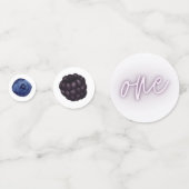 Berry First | 1e verjaardag | Gemengde bessen | Pa Confetti (Voorkanten)