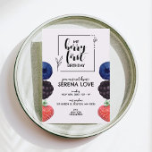 Berry First | 1e verjaardag | Gemengde bessen | PA Kaart