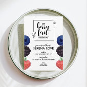 Berry First | 1e verjaardag | Gemengde bessen | Wi Kaart