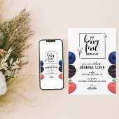 Berry First | 1e verjaardag | Gemengde bessen | Wi Kaart