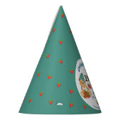 Berry First Beary Eerste Verjaardag Aardbeien Club Feesthoedjes (Links)