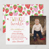 Berry First Bedankt voor je creditcard Twinkle Sta Kaart (Voorkant / Achterkant)