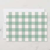 Berry First Birthday | Aardbei Birthday-foto Kaart (Achterkant)