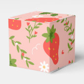 Berry First Birthday  Bedankdoosjes (Voorkant Zijde)