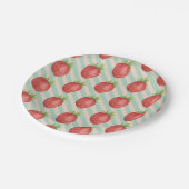 Berry First Birthday Borden Papieren Bordje (Gekanteld)