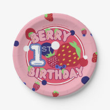 Berry First Birthday Borden