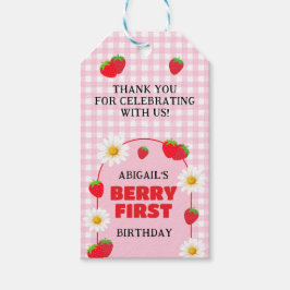 BERRY FIRST BIRTHDAY  CADEAULABEL