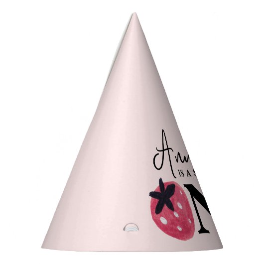 Berry First Birthday Feesthoedjes (Links)