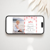 Berry First Birthday Invitation | Aardbei Kaart