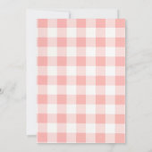 Berry First Birthday Invitation Sjabloon Berry 1st Kaart (Achterkant)