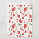 Berry First Birthday Kaart (Achterkant)