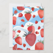 Berry First Birthday Kaart (Achterkant)
