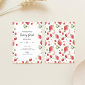 Berry First Birthday Kaart