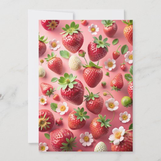 Berry First Birthday Kaart (Achterkant)