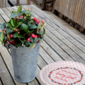 Berry First Birthday Papieren Bordje