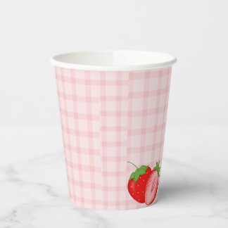 Berry First Birthday Party Cups Papieren Bekers