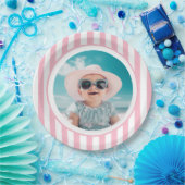 Berry First Birthday Party Foto Papieren Bordje (Feest)