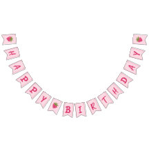 Berry First Birthday Pink Gingham Strawberry