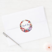 Berry First Birthday Strawberry Party - Dank u Ronde Sticker (Envelop)