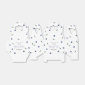 'Berry First' Blueberry 1e verjaardagsfeestje Bedankdoosjes (Uitgevouwen)