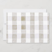 Berry First Blueberry Greenery 1e Verjaardag Foto Kaart (Achterkant)