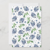 Berry First Blueberry Kaart (Achterkant)