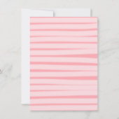 Berry First Cute Strawberry Patch 1st Birthday Kaart (Achterkant)