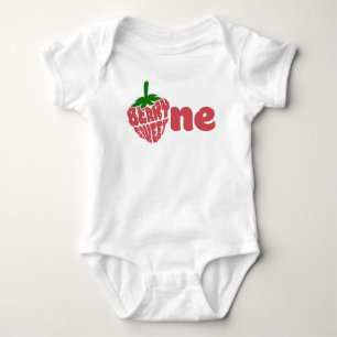 Berry First One Verjaardag Baby Bodysuit