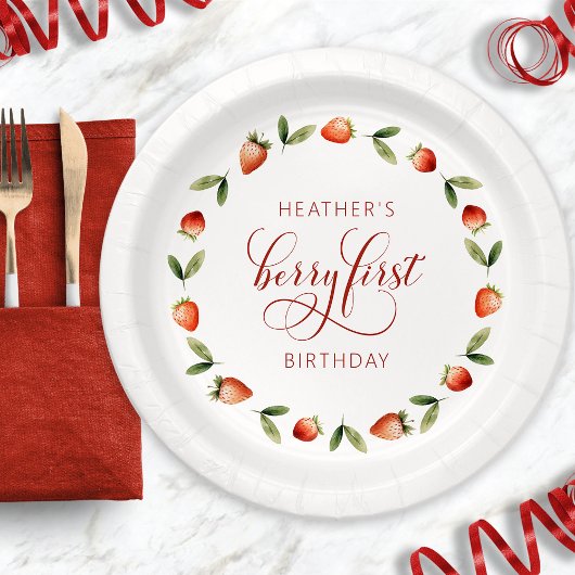Berry First Papieren Bordje