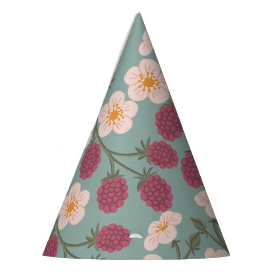 Berry First Strawberry Bouquet Verjaardag Feesthoedjes (Links)