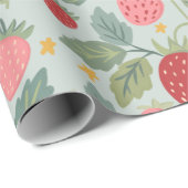 Berry First Strawberry Cadeaupapier (Rol Hoek)