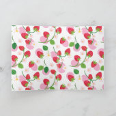 Berry First Strawberry Girl 1e verjaardag foto (Binnen)