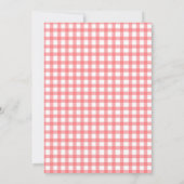 Berry First Strawberry | Zomer 1e verjaardag Kaart (Achterkant)