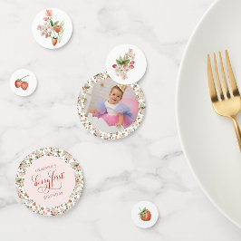 Berry First Table Confetti