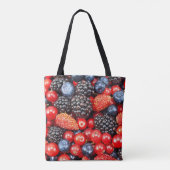 Berry-Fresh achtergrond mozaïek Tote Bag (Achterkant)