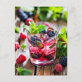 Berry Gin Cocktail – Fresh Mix Feestdagenkaart