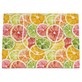 Berry Green Orange Pink Fruit Bridal Shower Groot Cadeauzakje (Voorkant)