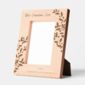 Berry Greenery beste oma ooit van kleinkinderen Gegraveerde Lijstjes (Links)