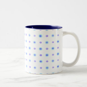 Berry Hand Made Polka Dance Tweekleurige Koffiemok
