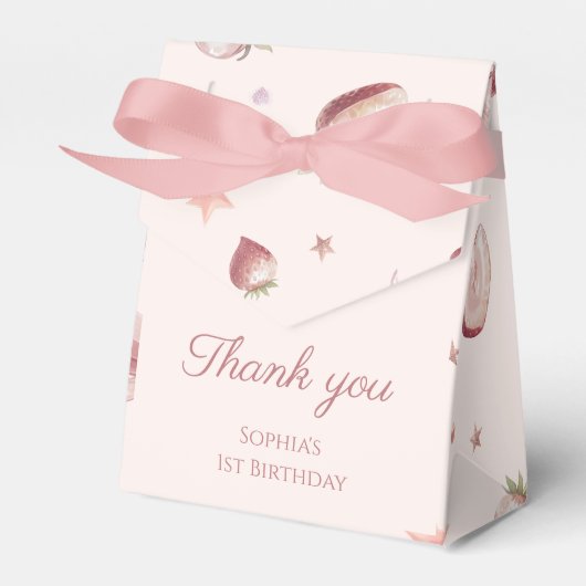 Berry Happy Birthday Bedankdoosjes (Voorkant Zijde)