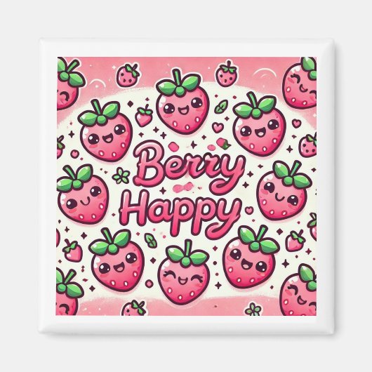 Berry Happy Magneet (Voorkant)